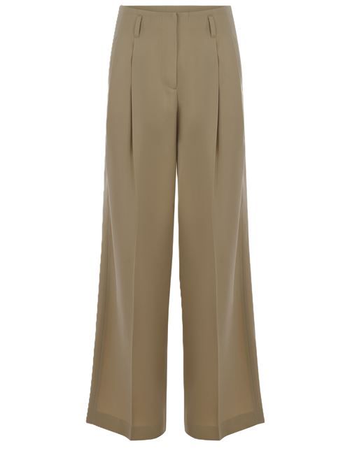 Pantalone Golden Goose in gabardine di lana color sabbia Golden Goose | GWP01203.P001170.1527215272 SAND